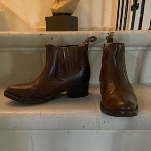Freebird Brown Ankle Boots